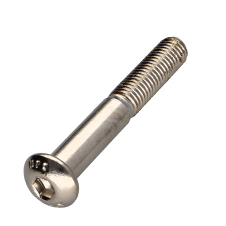 1 x Tornillo metales Cabeza Abombada con Hueco hexagonal M10X70 FP10.9 llave de 6 Acero niquelado