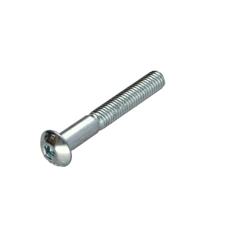 1 x Tornillo metales Cabeza Abombada con Hueco hexagonal M6X40 roscado parcial clase 10.9 llave de 4 Acero cincado