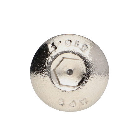 1 x Tornillo metales Cabeza Abombada con Hueco hexagonal M10X70 FP10.9 llave de 6 Acero niquelado