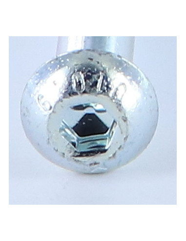 1 x Tornillo metales Cabeza Abombada con Hueco...