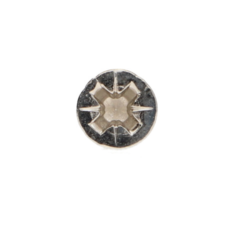 1 x Tornillo madera cabeza fresada/testa svasat Pozi PZ4 3.5X30 Acero niquelado