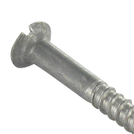 1 x Tornillo madera cabeza fresada/testa svasat Pozi PZ3 3X25 Acero bruto microtornillo