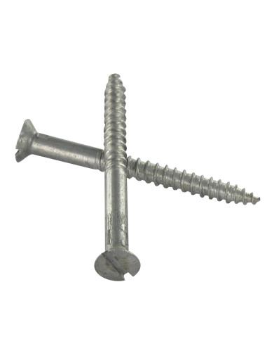 1 x Tornillo madera cabeza fresada/testa svasat...