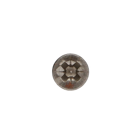 1 x Tornillo madera cabeza fresada/testa svasat Pozi PZ3 3X20 Acero bruto microtornillo