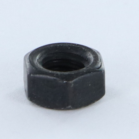 1 x Tuerca hexagonal M6 clase 8 Acero cincado níquel negro reforzado - Alta resistencia a la corrosión