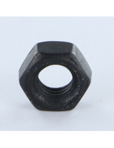 Tuerca hexagonal M6 clase 8 Acero cincado níquel negro... 2