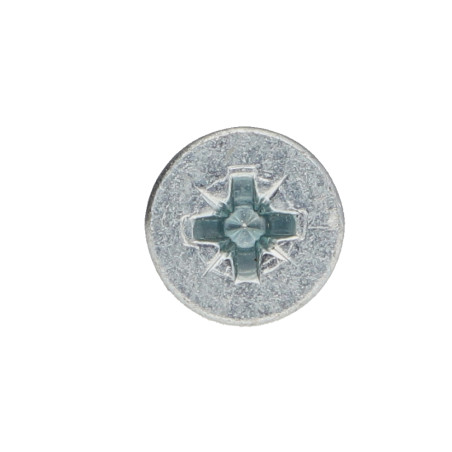 1 x Tornillo madera aglomerado PREMIUM cabeza fresada/testa svasat Pozi PZ4 5X55 Acero cincado blanco