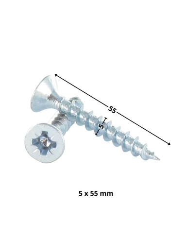 1 x Tornillo madera aglomerado PREMIUM cabeza...