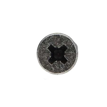 1 x Tornillo madera aglomerado PREMIUM cabeza fresada/testa svasat Pozi PZ4 4.5X45 Acero cincado negro
