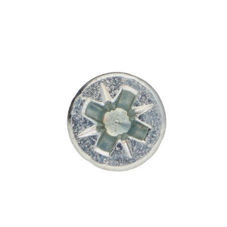 1 x Tornillo madera aglomerado PREMIUM cabeza fresada/testa svasat Pozi PZ4 4X25 Acero cincado blanco