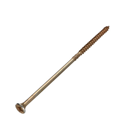 1 x Tornillo madera aglomerado VBA3 cabeza fresada/testa svasat Pozi 6X160 roscado parcial Bicromato