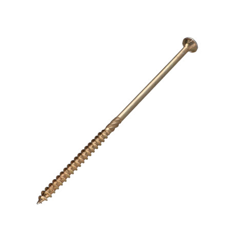 1 x Tornillo madera aglomerado VBA3 cabeza fresada/testa svasat Pozi 6X160 roscado parcial Bicromato