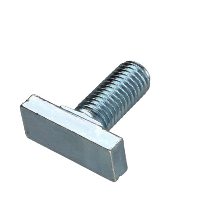 1 x Tornillo metales cabeza martillo M12/30 12X34 Clase 6.8 Acero cincado blanco