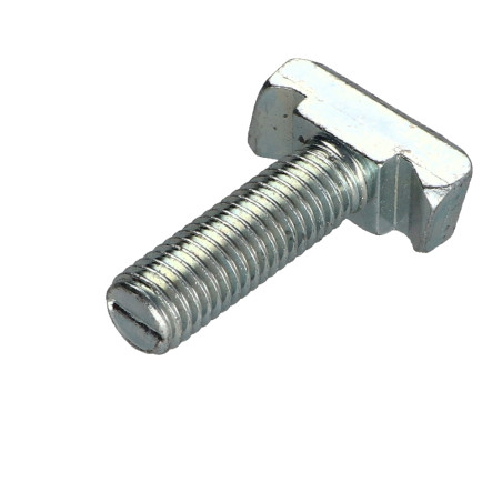 1 x Tornillo metales cabeza martillo M12X40 14X35 Acero cincado blanco