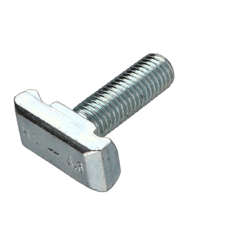1 x Tornillo metales cabeza martillo M12X40 14X35 Acero cincado blanco