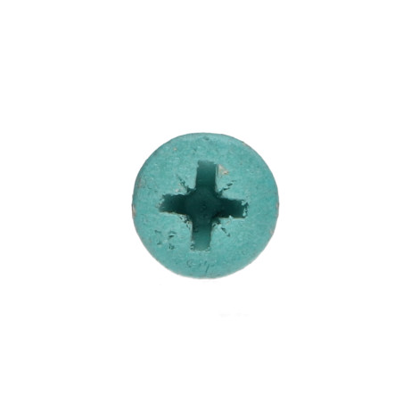 1 x Tornillo madera aglomerado VBA3 cabeza fresada/testa svasat Pozi 4.5X70 roscado parcial Acero cincado blanco LAQ Verde