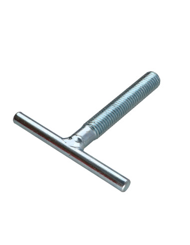 1 x Llave en T 8X80 M12X80 Acero cincado blanco