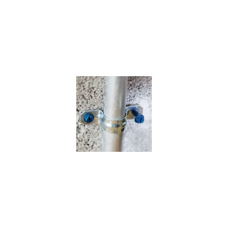 1 x Tornillo hormigón cabeza hexagonal ranura 6.5X70 Blue Ruspert