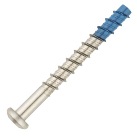 1 x Tornillo hormigón cabeza cilíndrica TORX T40 8X80 Bimetal