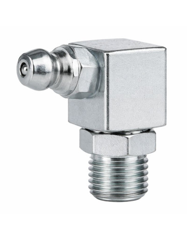 1 x Gewinkelt" cuadrado M6 paso de 100 Acero...