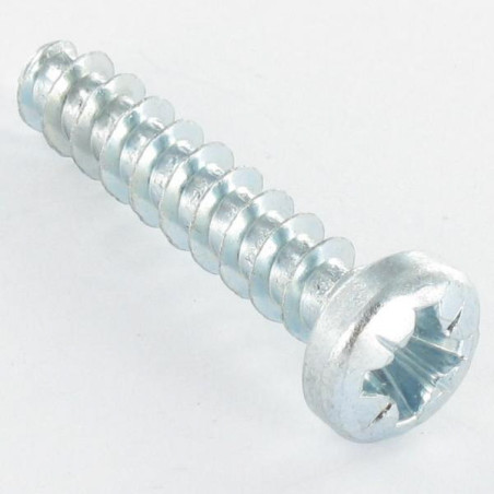 1 x Tornillo pvc cabeza cilíndrica Pozi 6X29 Varilla roscada 40 RUSPER GRIS