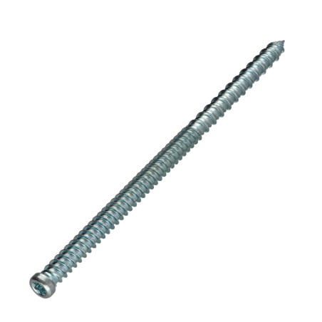 1 x Tornillo Hormigón cabeza cilíndrica reducida 7.5X150 diámetro de cabeza: 8.5 TORX T30 Acero cincado blanco