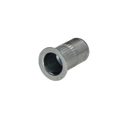 1 x Tuerca remachable dentado cabeza fresada/testa svasat M6X16 ACFC 45 Acero cincado blanco