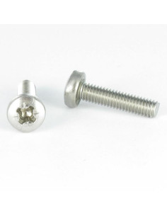 Tornillo metales cabeza abovedada ancha Pozi PZ4 M5X16...