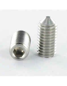 Tornillo metales sin cabeza seis lados hueco llave de 6...