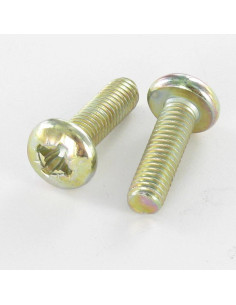 Tornillo metales cabeza abovedada ancha Pozi PZ4 M5X22...