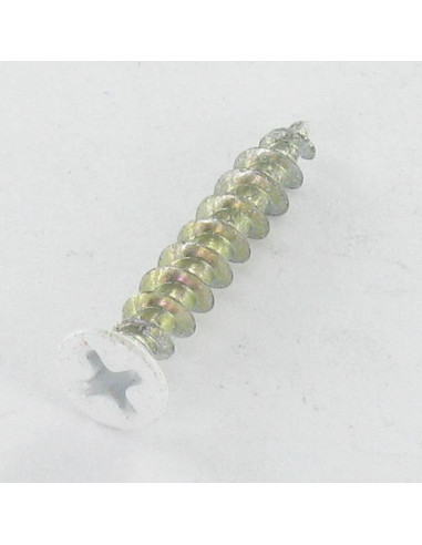 1 x Tornillo pvc cabeza fresada abombada...