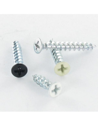 1 x Tornillo pvc TFH phillips 4.3X25 Acero...
