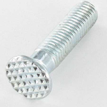 1 x Tornillo metales cabeza fresada/testa svasat 10X44 roscado en 32 diámetro de cabeza: 18 Clase 6.8 Acero cincado
