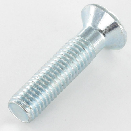1 x Tornillo metales cabeza fresada/testa svasat 10X44 roscado en 32 diámetro de cabeza: 18 Clase 6.8 Acero cincado