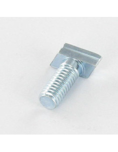 Tornillo metales T.PARALELOG 4X10 Acero cincado blanco 2