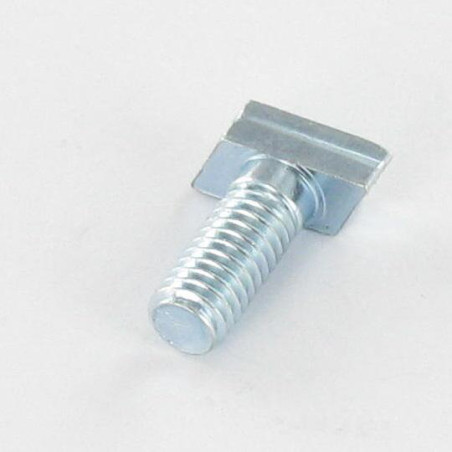 1 x Tornillo metales T.PARALELOG 4X10 Acero cincado blanco