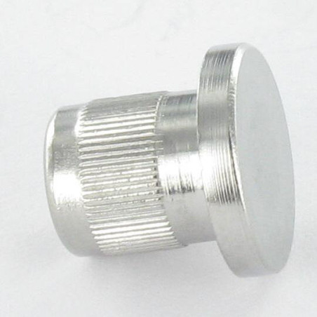 1 x Tuerca encuadernador cabeza plana fresada M5X8.5 8X9 316L