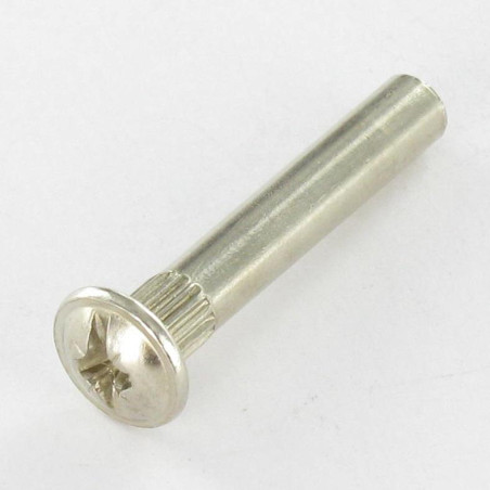1 x Tuerca encuadernador cabeza poelier cabeza redonda ancha Pozi ranura M4X15 5X30 Acero niquelado