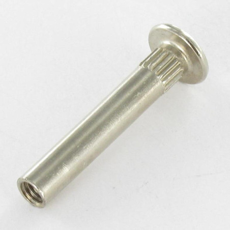 1 x Tuerca encuadernador cabeza poelier cabeza redonda ancha Pozi ranura M4X15 5X30 Acero niquelado