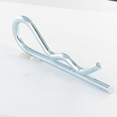 1 x Pasador BETA Acero cincado blanco de diámetro 2.5