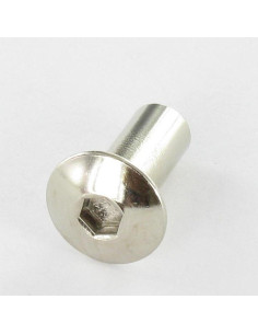 Tornillo encuadernador FEM poelier cabeza redonda ancha...