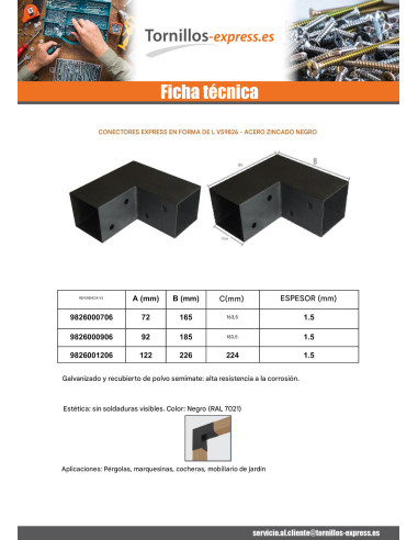 1 x Conector platina de ensamblaje EXPRESAR en...