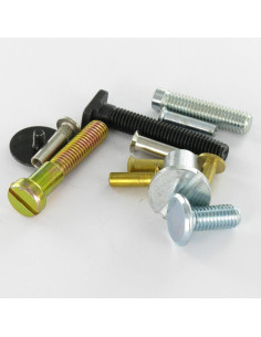 Tuerca encuadernador Cabeza Abombada con Hueco hexagonal...