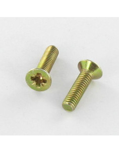 Tornillo metales cabeza fresada/testa svasat Pozi PZ4...