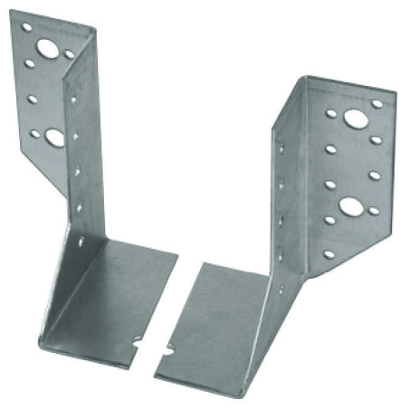 1 x Conjunto 2 colgador de vigueta izquierda recta sendzimir 30X150