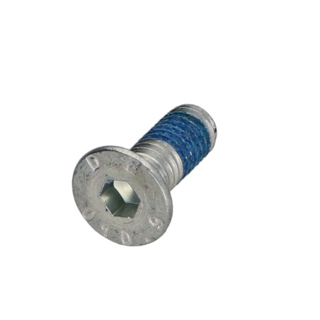 1 x Tornillo metales FHC cabeza fresada cavidad hexagonal hueca M6X16 roscado total clase 10.9 llave de 4 Freno rosca