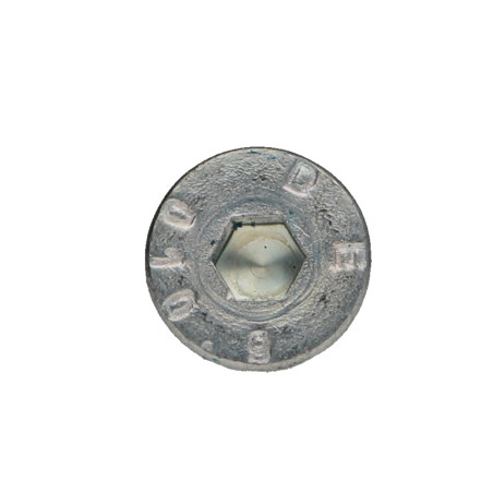 1 x Tornillo metales FHC cabeza fresada cavidad hexagonal hueca M6X16 roscado total clase 10.9 llave de 4 Freno rosca