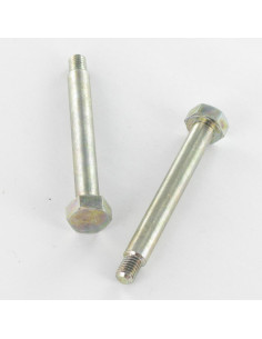 Tornillo metales Acero cincado blanco cabeza hexagonal...