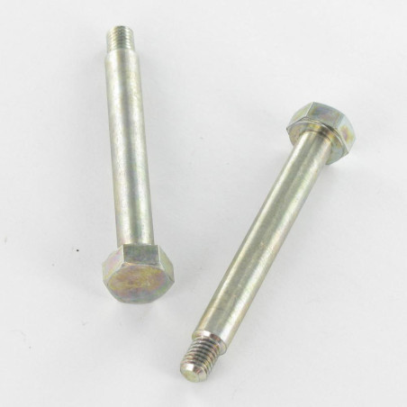 1 x Tornillo metales Acero cincado blanco cabeza hexagonal M6X52.5 M 5/6.5