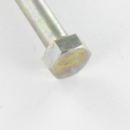 1 x Tornillo metales Acero cincado blanco cabeza hexagonal M6X52.5 M 5/6.5